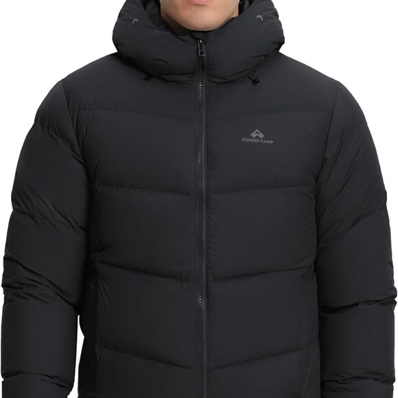 Ultimate Insulated Men's Down Jacket - Lightweight & Water-Resistant Size L